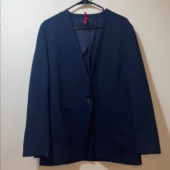 Womens Spanx The Perfect Oversized Black Blazer - Picture 4 of 8